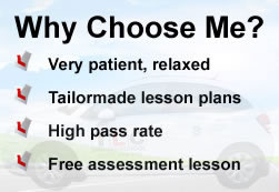 Personal qualities include patient, relaxed attitude and tailormade lesson plans